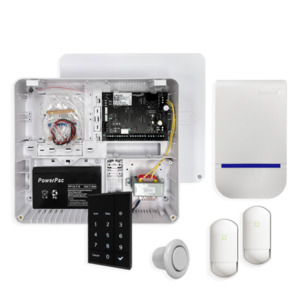 EC-KIT KP B NC - EC security alarm kit with (EC-KP Black keypad) no cable