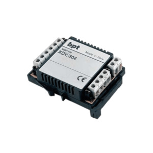 Apartment Solutions: BPT 4-output video distributor for signal distribution.