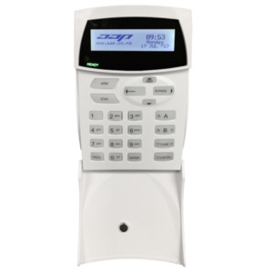 Elite Alarm System Modules: EC-LCD - EC-LCD (Slimline LCD Keypad for Infinity series EC Control Panels)