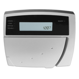 Elite Alarm System Modules: KP-ICON - AAP Icon LCD Keypad With Time And Temp Display