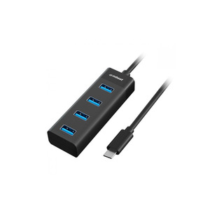 Usb Hubs Docking: MB-C3H-4K - mbeat USB Type C to 4 Ports USB3.0 Hub - Black