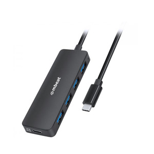 Usb Hubs Docking: MB-C3H-5K - mbeat 4-Port USB Hub with USB-C DC Port