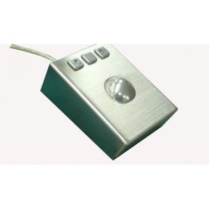 Keyboards Mice: KT101-DT - Inputel Stainless Steel Trackball IP65 ~ USB