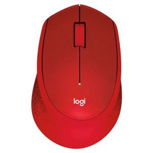 Keyboards Mice: 910-004916 - Logitech M331 Silent Plus USB Wireless Red