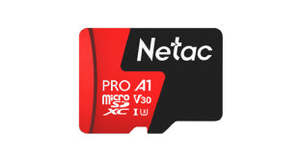 Netac P500 Extreme Pro microSDXC V30 Card with Adapter 128GB