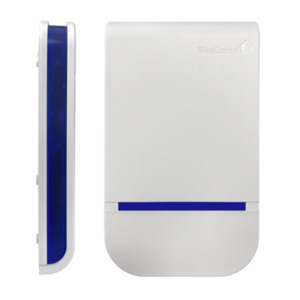 EC-SIREN - White External siren / strobe 10-15 VDC 250MA Max