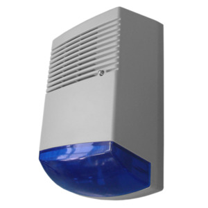 SS-101NZ - High Power Siren with Battery Backup & Flash Light Battery Included