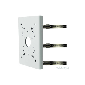 Ip Surveillance Accessories: Uniview TR-UP06-IN Weatherproof Galvanized Steel Pole-Mount Adapter / Bracket Fo