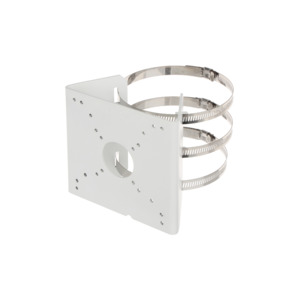 Ip Surveillance Accessories: Uniview TR-UP06-C-IN Weatherproof Galvanized Steel Pole-Mount Adapter / Bracket