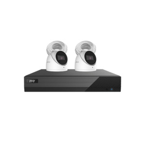 TVT-4CHNVR 2CAMKIT-AI-6MP - 4 Chl NVR kit (incs 1x TVT-4CHNVR-P, 2x TVT-D2.8POE-6MP-AI
