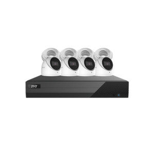 TVT 8CHNVRKIT-AI-6MP - 8 Ch NVR kit (incs 1x 8 Channel NVR, 4x TVT-D2.8POE-6MP-AI