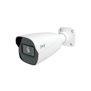 TVT-B2812POE-6MP-AI - 6MP 2.8-12mm motorised varifocal lens, bullet camera
