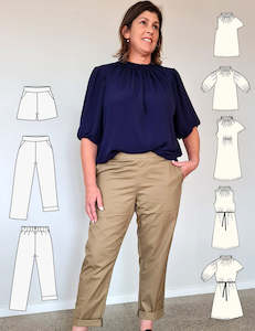 Bundle: Pattern bundle - Egret Dress|Top & the Classic Pant|Short