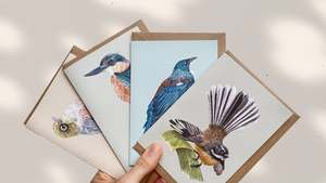 Greeting Cards: NEW ZEALAND BIRDS greeting cards