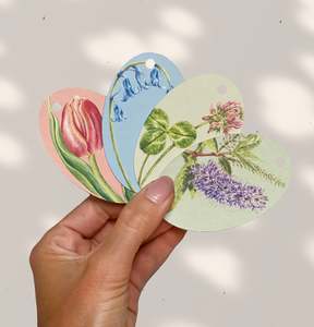 SPRING FLOWERS Gift Tags