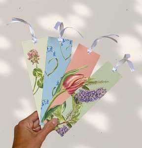 SPRING FLOWERS BOOKMARKS