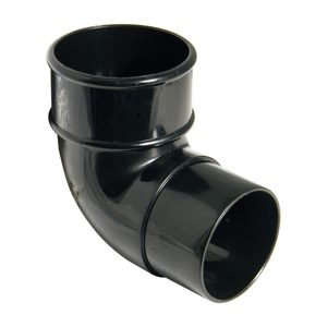 Mini Guttering: Black 92.5 Pipe Bend