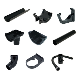 Mini Guttering: Black Half Shed Pack
