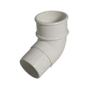 Mini Guttering: White 112 Degree Pipe Bend