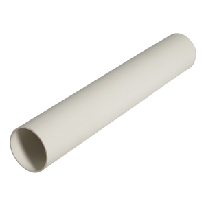 Mini Guttering: White 2m Downpipe Length 50mm