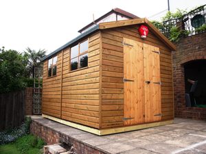 Sheds: Apex Shed 2400×3600