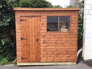 Sheds: Pent Shed 1500×2400