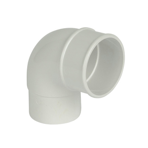 Mini Guttering: White 92.5 Pipe Bend