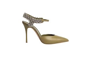 Manolo Blahnik: Skelli - Green