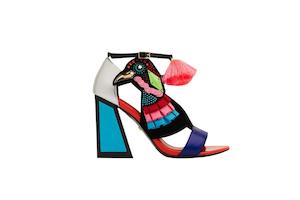 Long Shoes 42: Aya - Aqua/Multi