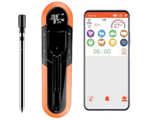 Home-living: Meat Thermometer Smart Wireless