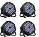 Professional 54 LEDs PAR Light LED Strobe Stage PAR Light 4PCS