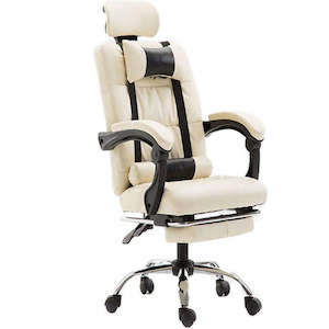 Desk Chairs: Office Chair with Footrest