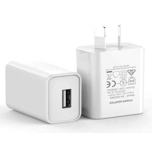 Phone Chargers: Wall Charger USB Fast Charging Travel Adapter 5V 2A