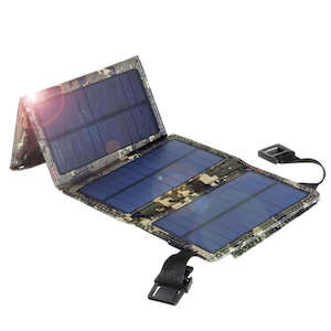 Phone Chargers: Foldable Solar Panel 30W Mobile Battery Charger