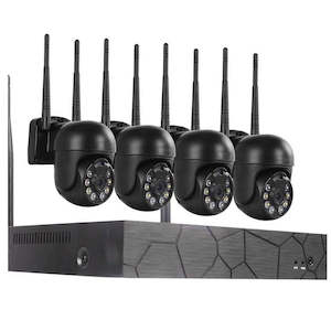 Security Cameras: 1080P 3MP PTZ Wireless Security Camera System