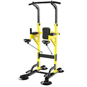 Weight Benches Fitness Bench: Power Tower Dip Station Pull Up Bar for Home Gym