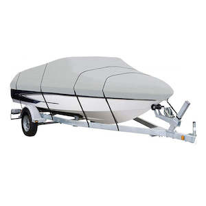 Products: Boat Cover Trailerable Heavy Duty Boat Cover Silver 17Ft to 19FT