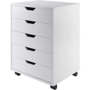 Bedside Table: Office Filing Cabinet with Wheels File Organiser