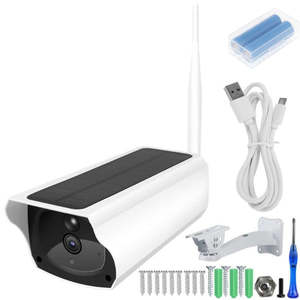 Security Cameras: Security Camera Solar 1080P