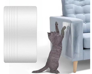 12pcs Cat Couch Sofa Scratch Guard Stickers Furniture Anti-Scratching Protector