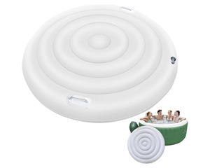 On Sale: Inflatable Hot Tub Cover with Handle