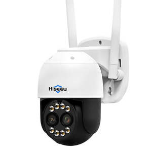 Hiseeu 4K 8MP PTZ IP Camera Outdoor WiFi