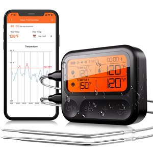Home Living: Meat Thermometer, Digital Meat Thermometer, Kitchen Timer
