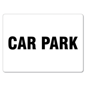 Products: Car Park Sign