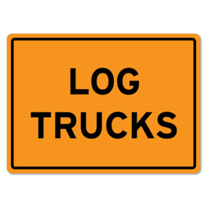 Products: Log Trucks Sign