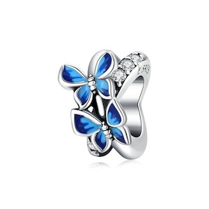 Accessories: Blue Flying Butterfly Spacer