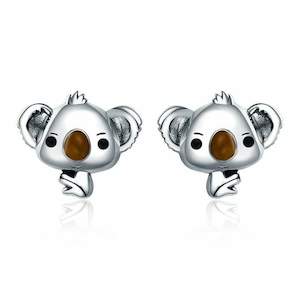 Earrings: Koala Bear Earrings