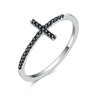 Rings: Black Cross Ring