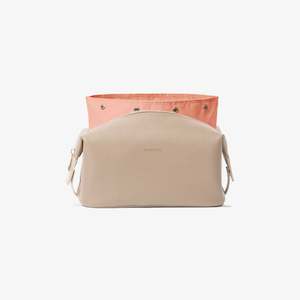 Weekend Toiletry Bag (Medium) - Beige