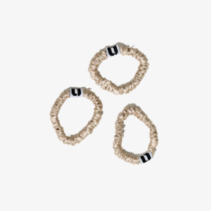The Slim Silk Hair Tie - Golden Hour